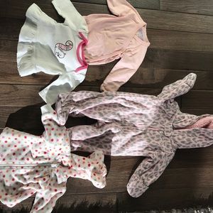 Girls 0-3mth winter lot